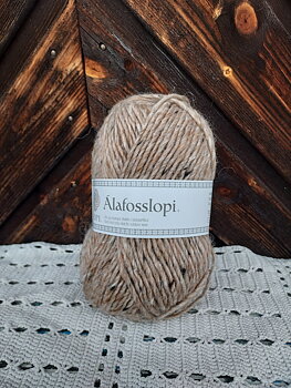 Alafosslopi 9976 Beige tweed 100gr