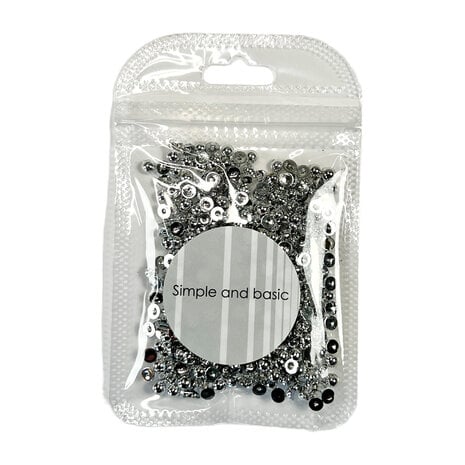 Half Pearl Polished Silver 4mm