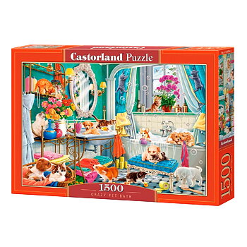 Crazy Pet Bath 1500 Bitar Castorland