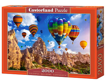 Colorful Balloons , Cappadocia 2000 Bitar Castorland