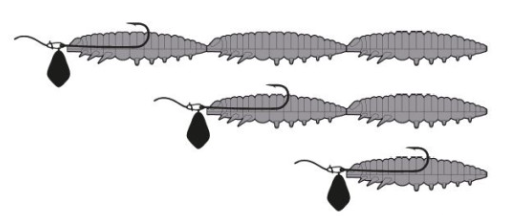 Libra Räka Fungerar sjukt bra till fisket efter regnbåge, röding, öring osv. Otroligt effektiva luktsatta jiggar som flyter