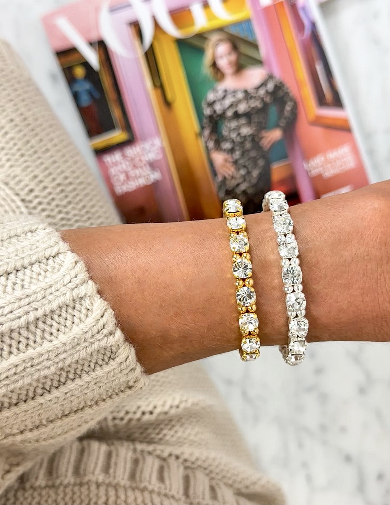 Bracelet Maxine Clear Silver - 2