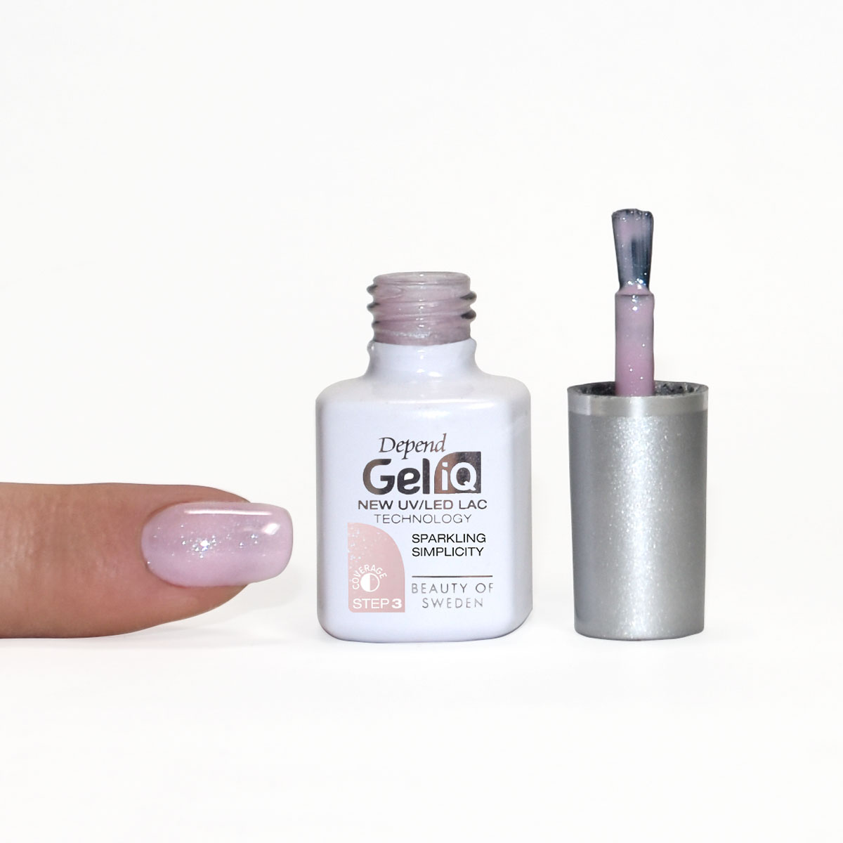 Depend Gel iQ UV/LED Nail Polish Sparkling Simplicity