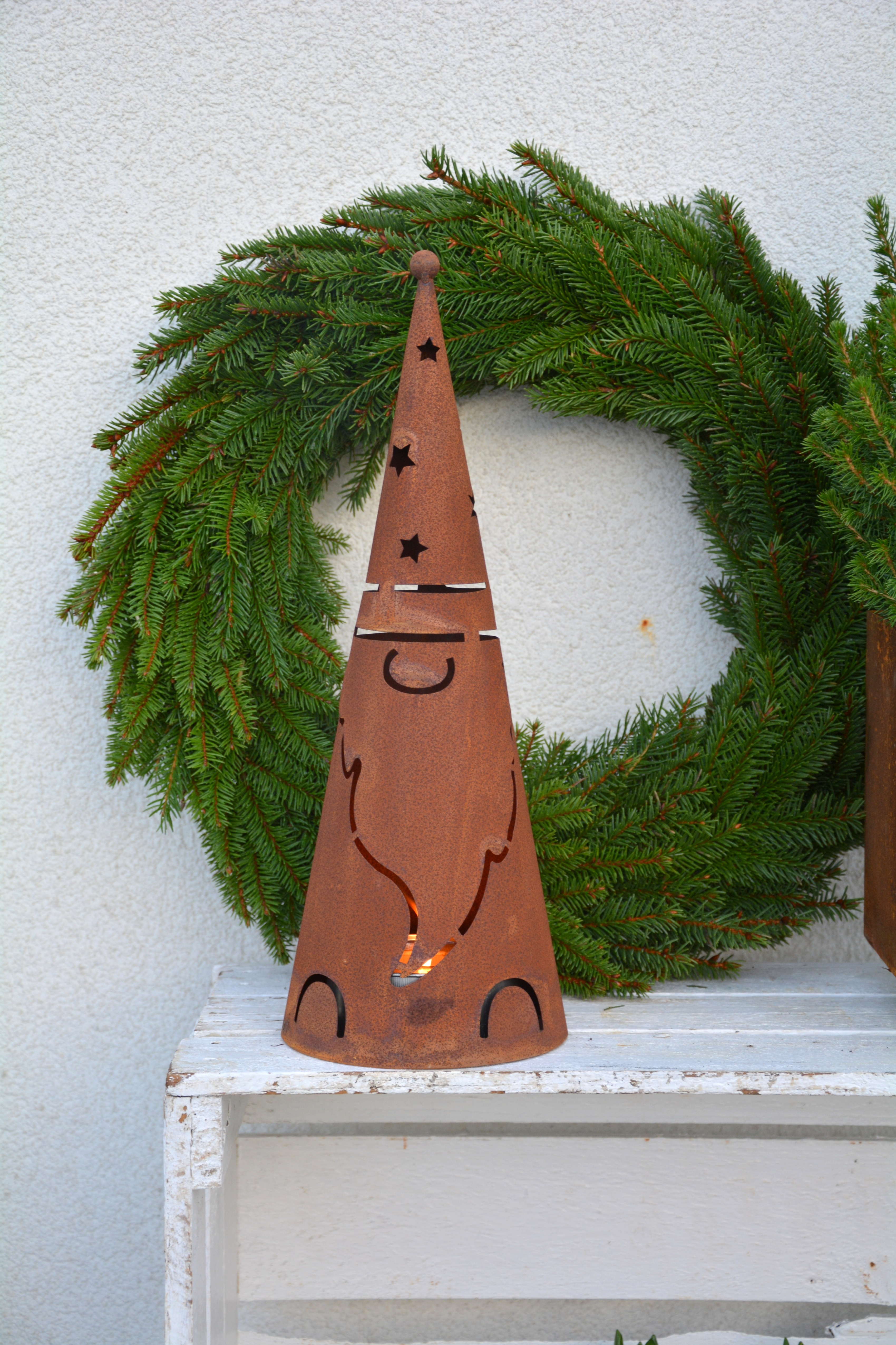 Marschallhållare tomte kon 40 cm