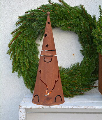 Marschallhållare tomte kon 40 cm