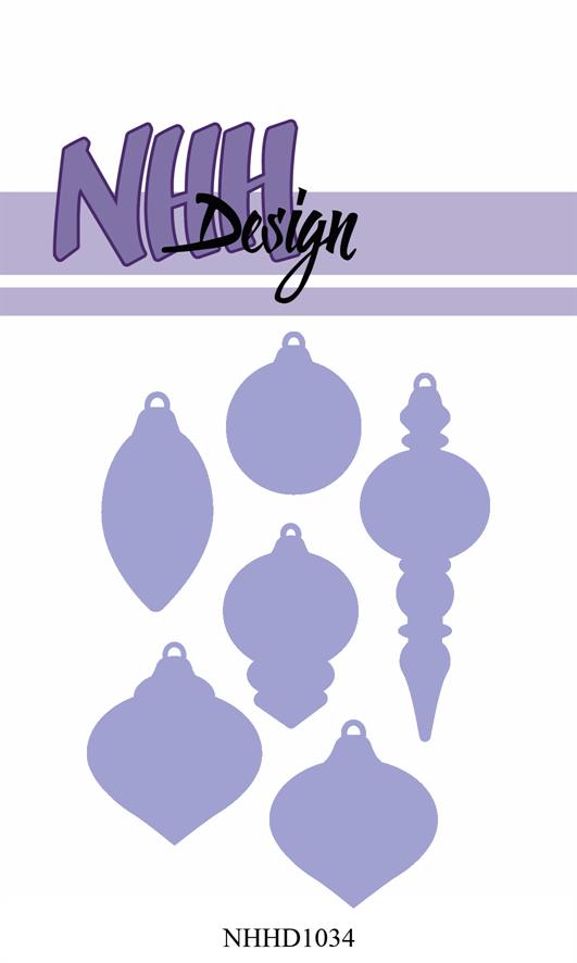 NHH Design Dies -Small Christmas Balls