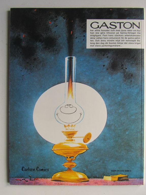Gaston 14 Snilleblixtar och fnåsknedslag 2:a uppl. - 2