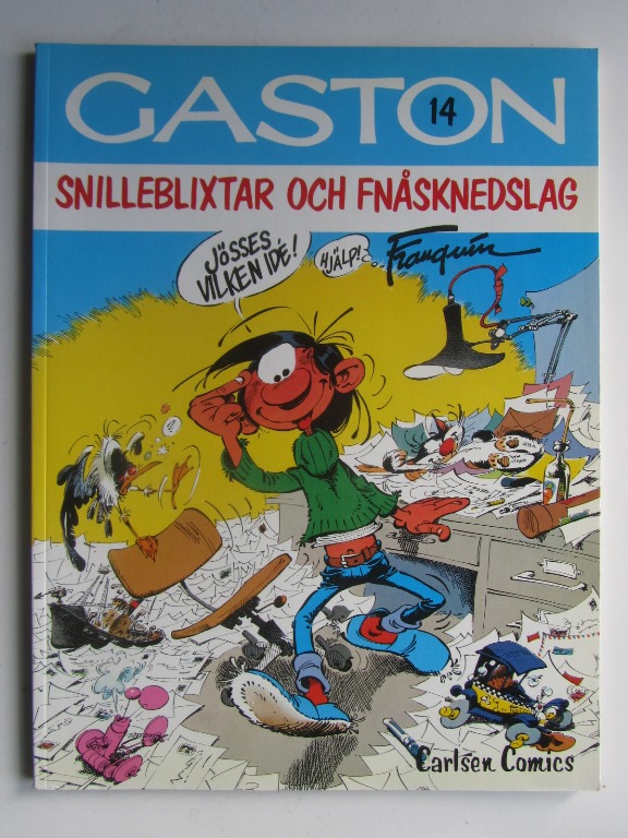 Gaston 14 Snilleblixtar och fnåsknedslag 2:a uppl.