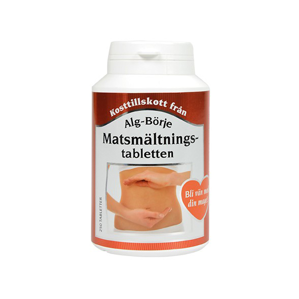 Matsmältningstabletten 250t - Alg-Börje