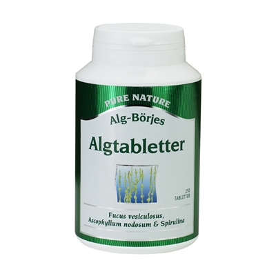 Algtabletter 250 tabletter - Alg-Börje