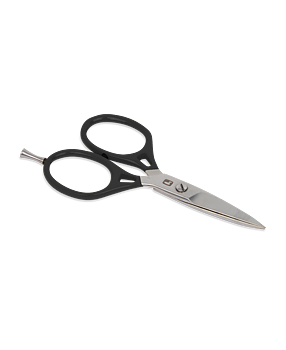Loon Ergo Prime Scissors 5'' w/ Precision Peg - BLACK