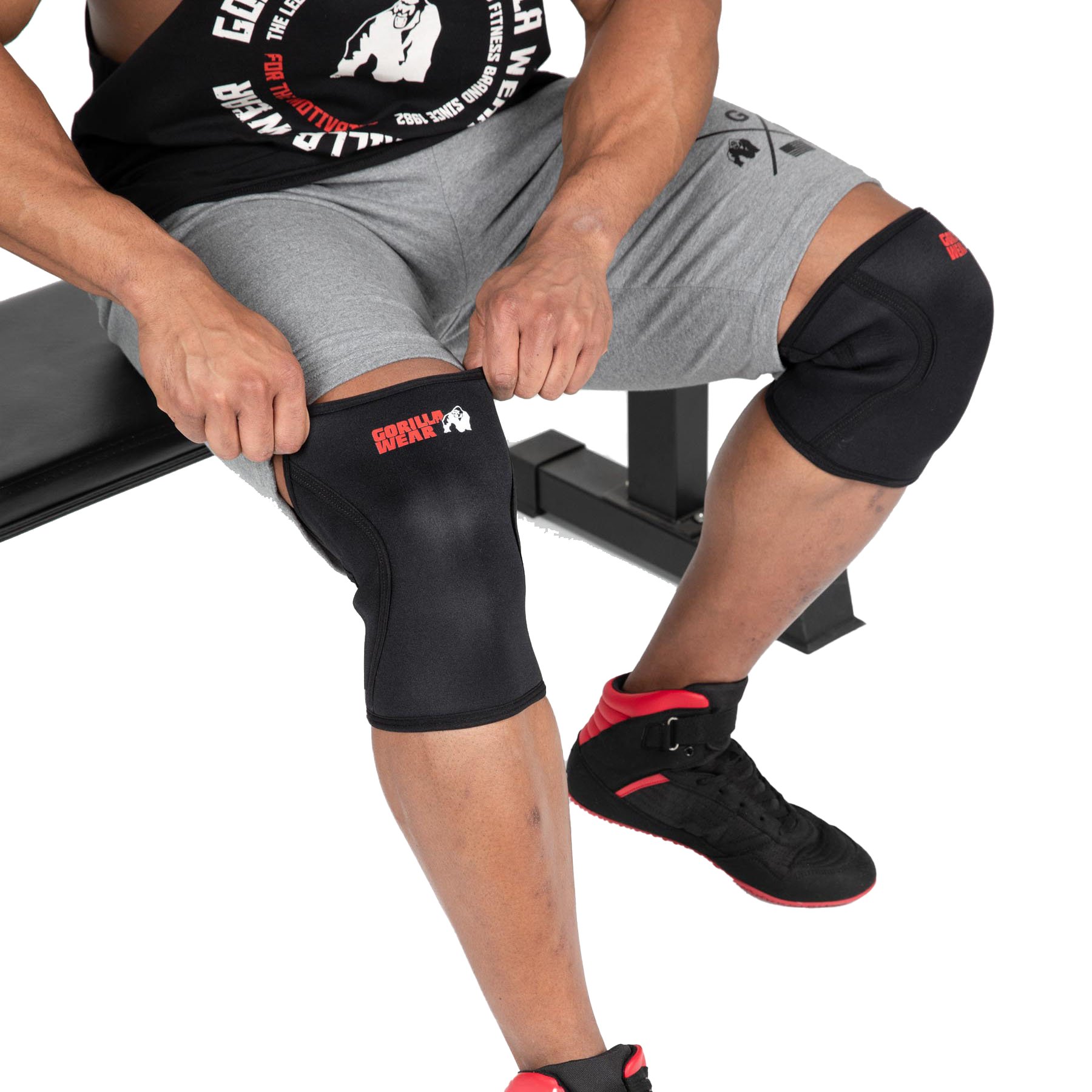 7 MM Knee Sleeves, black - 2