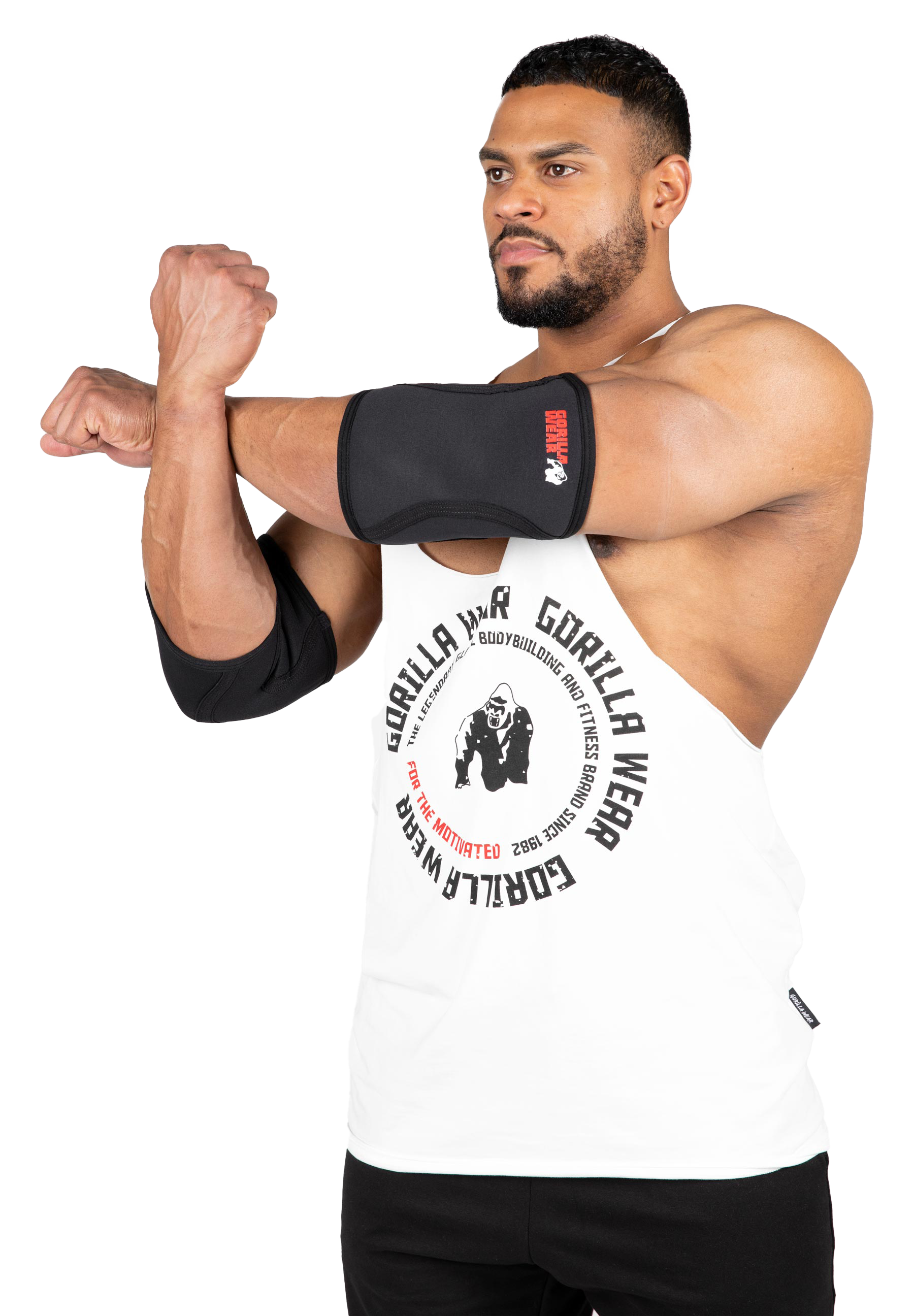 3 MM Elbow Sleeves, black - 4