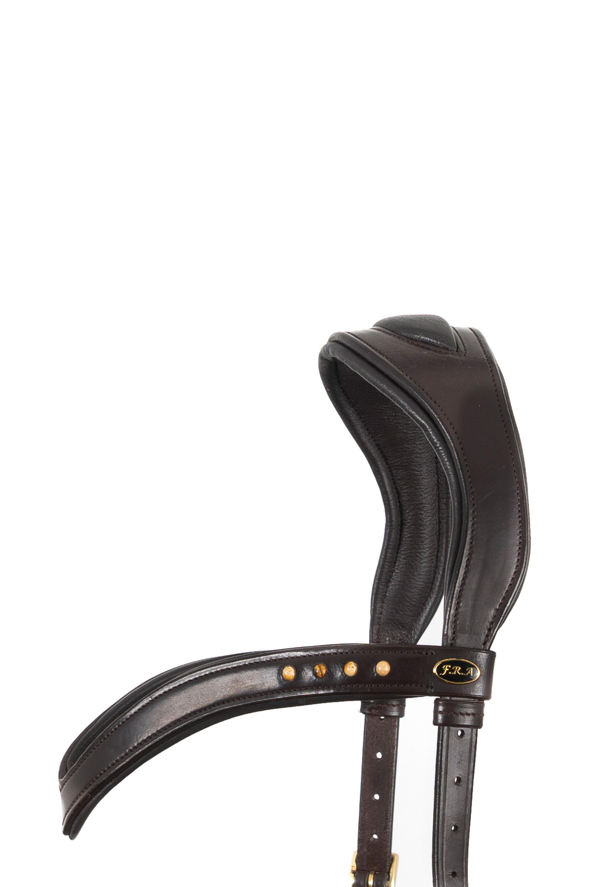 Hackamore bridle, anatomical F.R.A® 'Glory' (incl reins), darkbrown - 6