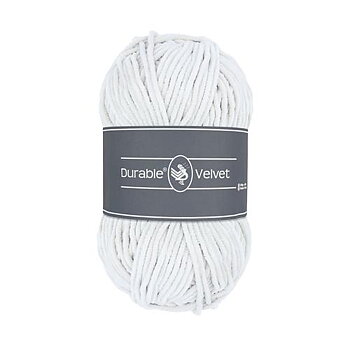 Durable Velvet White