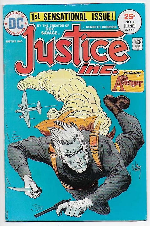 Justice, Inc # 1 VG/FN 1st Issue
