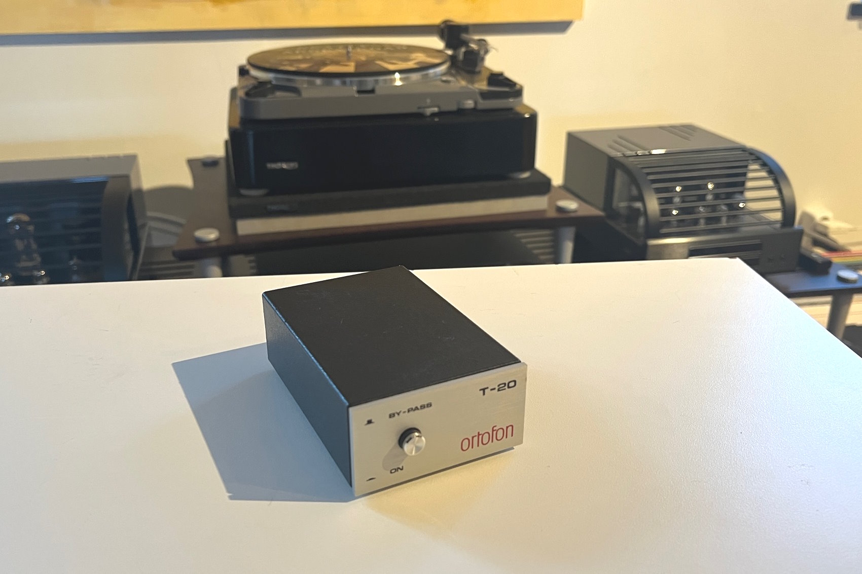 ortofon T-20 オーディオ機器 ortofon オルトフォン T-20 MC昇圧トランス＋マークレビンソン