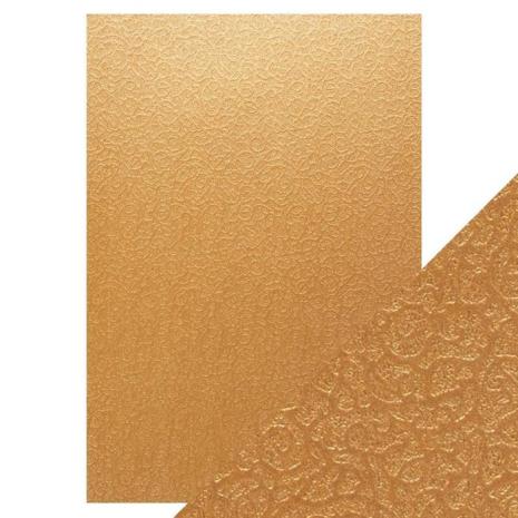 Tonic Studio - Craft Perfect Speciality Paper A4 - Bronze Labyrinth