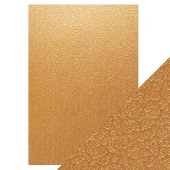 Tonic Studio - Craft Perfect Speciality Paper A4 - Bronze Labyrinth