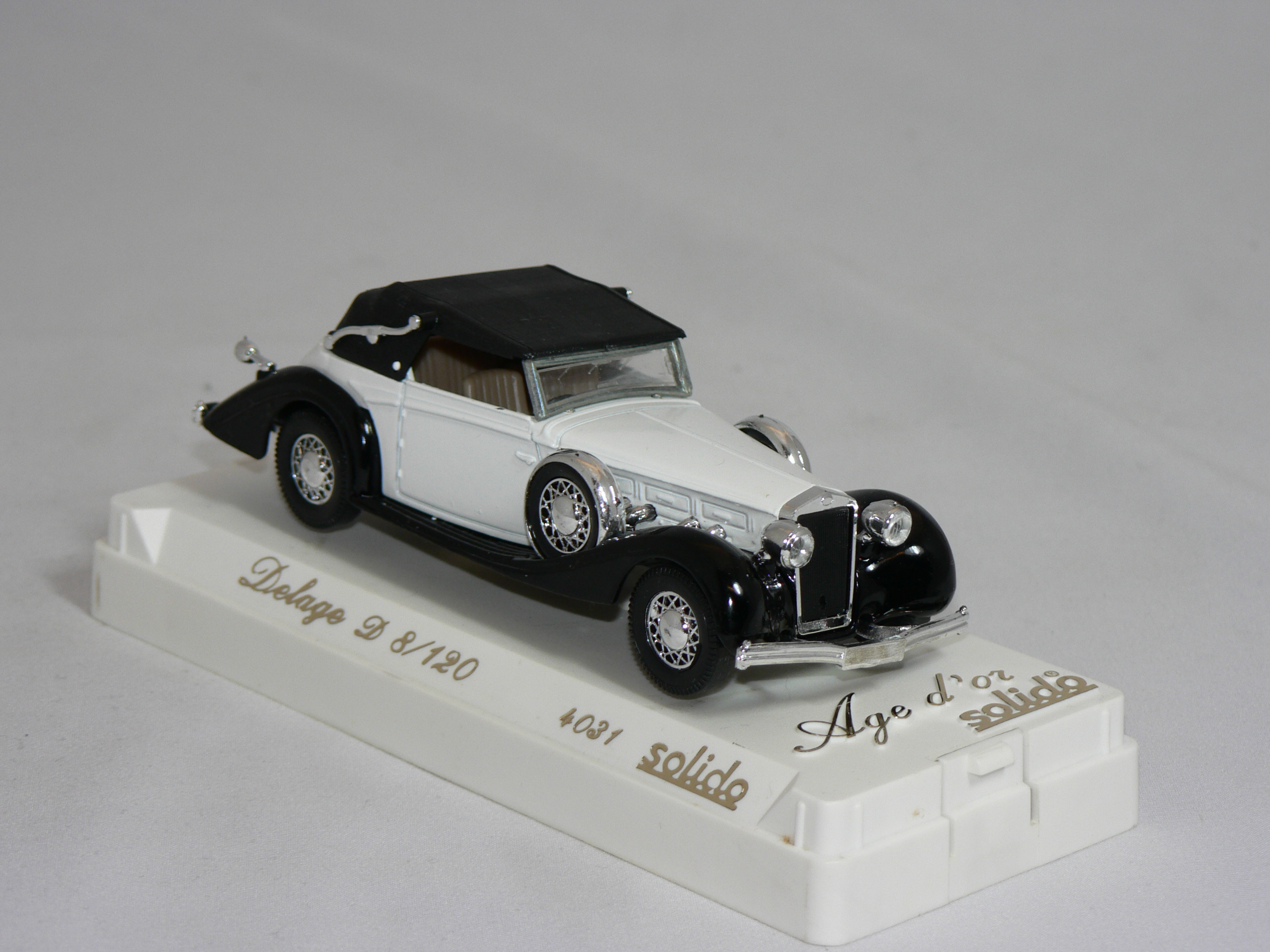 Delage D8-120 Two Seater Soft Top   1:43  Solido