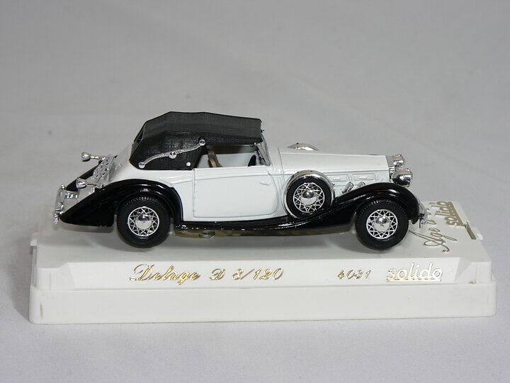 Delage D8-120 Two Seater Soft Top   1:43  Solido