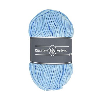 Durable Velvet  Light Blue