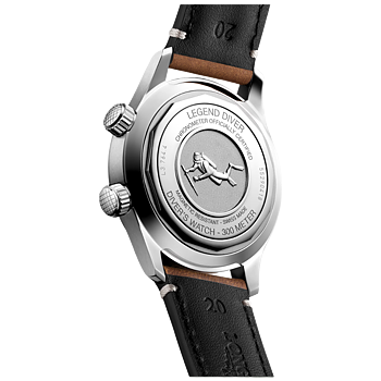 L3.764.4.50.0 Longines Legend Diver 39 svart
