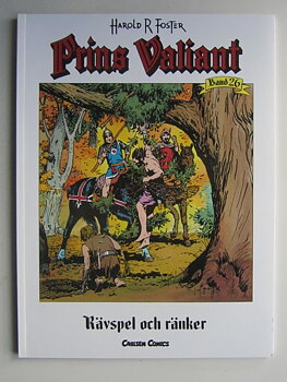 Prins Valiant Carlsen Comics 26 Rävspel och ränker