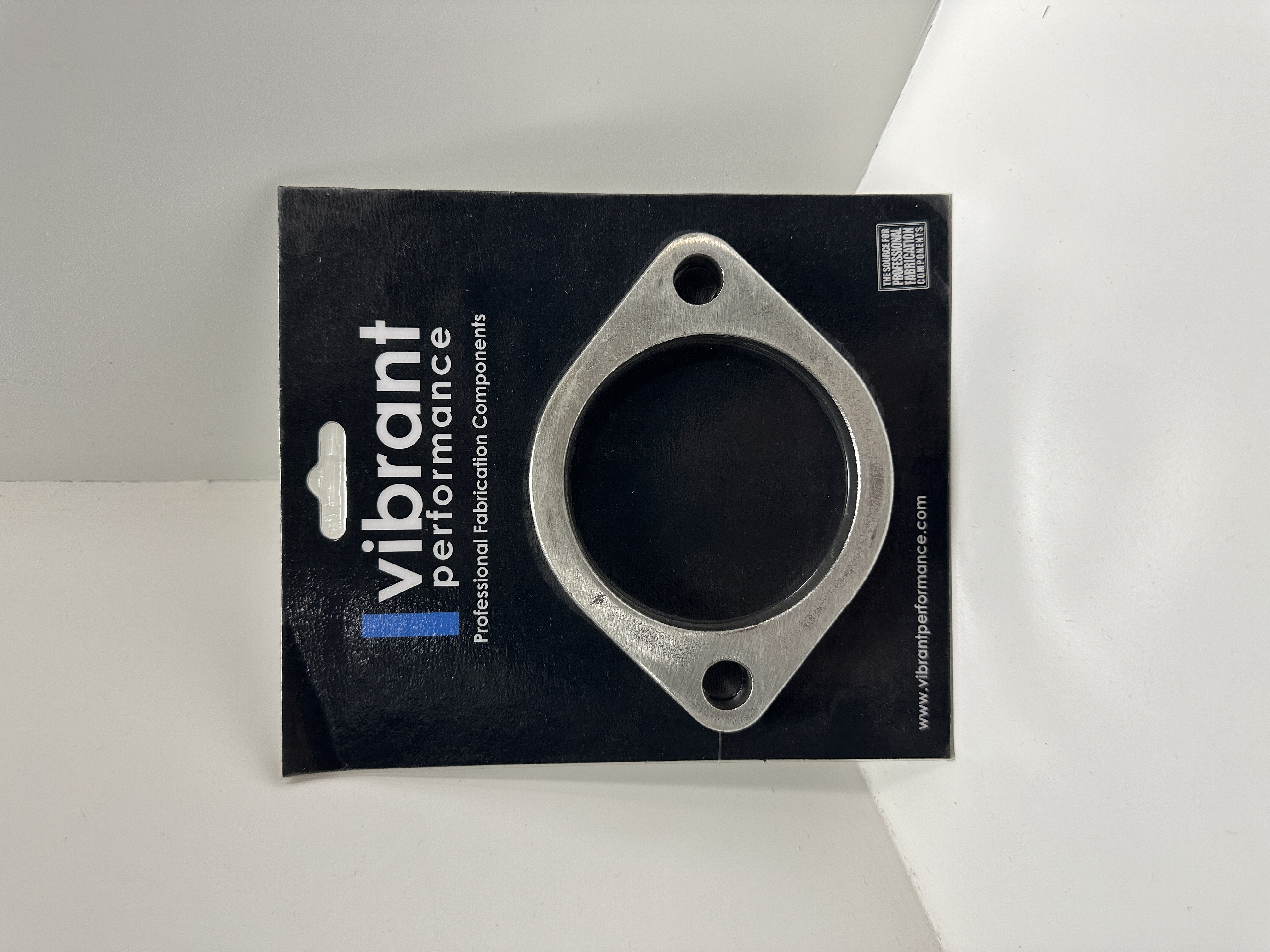 Vibrant 2-Bult Rostfritt Stål Fläns (3″ I.D.) – Singel Fläns, Detaljhandelpackad