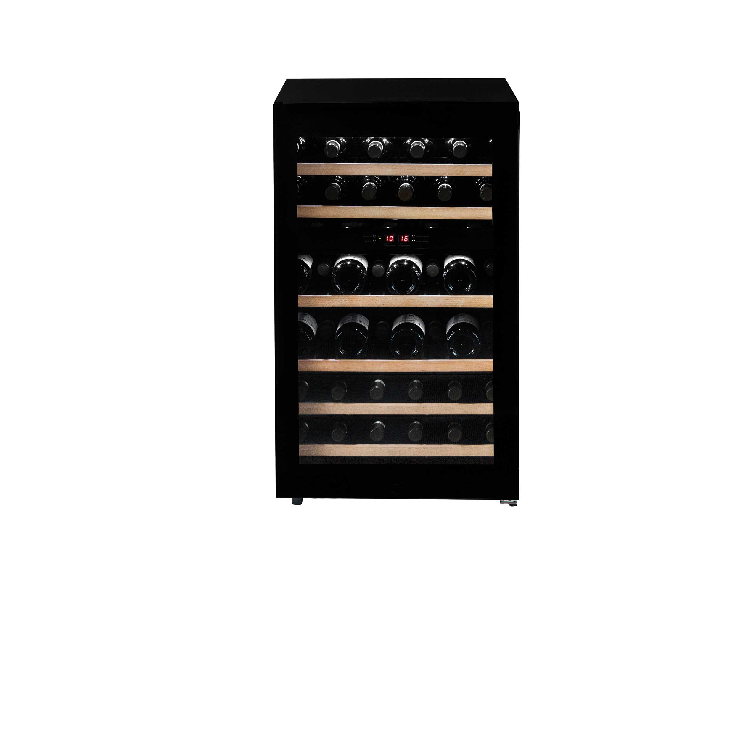 Colia - Vinkyl - WFG32 - Mått: 493x588x830 mm - Temp: +5…+10/+10-…+18°C - Antal flaskor: 38st