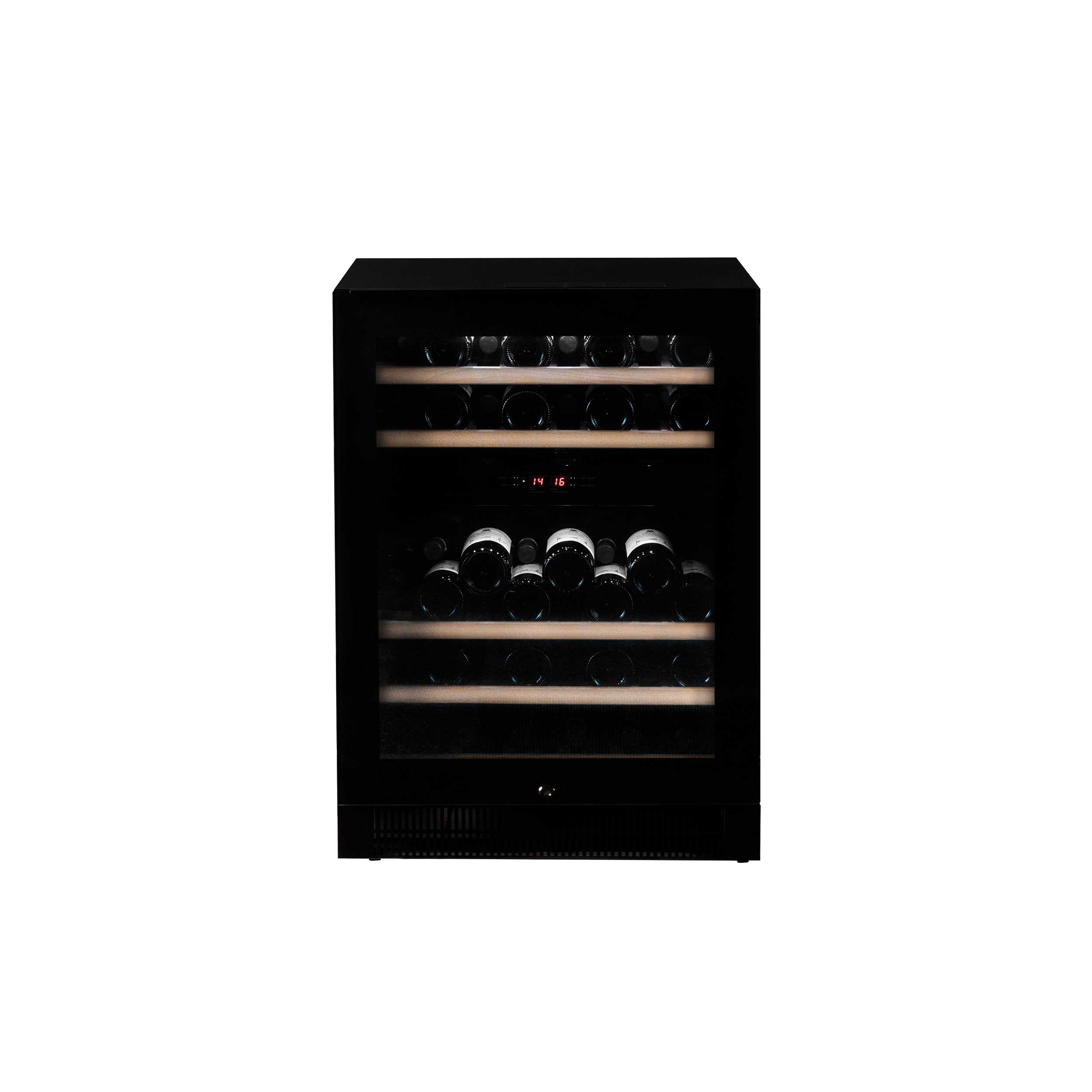 Colia - Vinkyl - WFG45 - Mått: 595x573x820 mm - Temp: +5…+10/+10-…+18°C - Antal flaskor: 44st