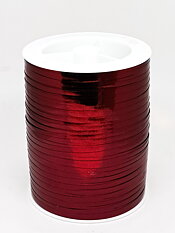 Gift wrap ribbon Metallic dark red 3mm x 500m