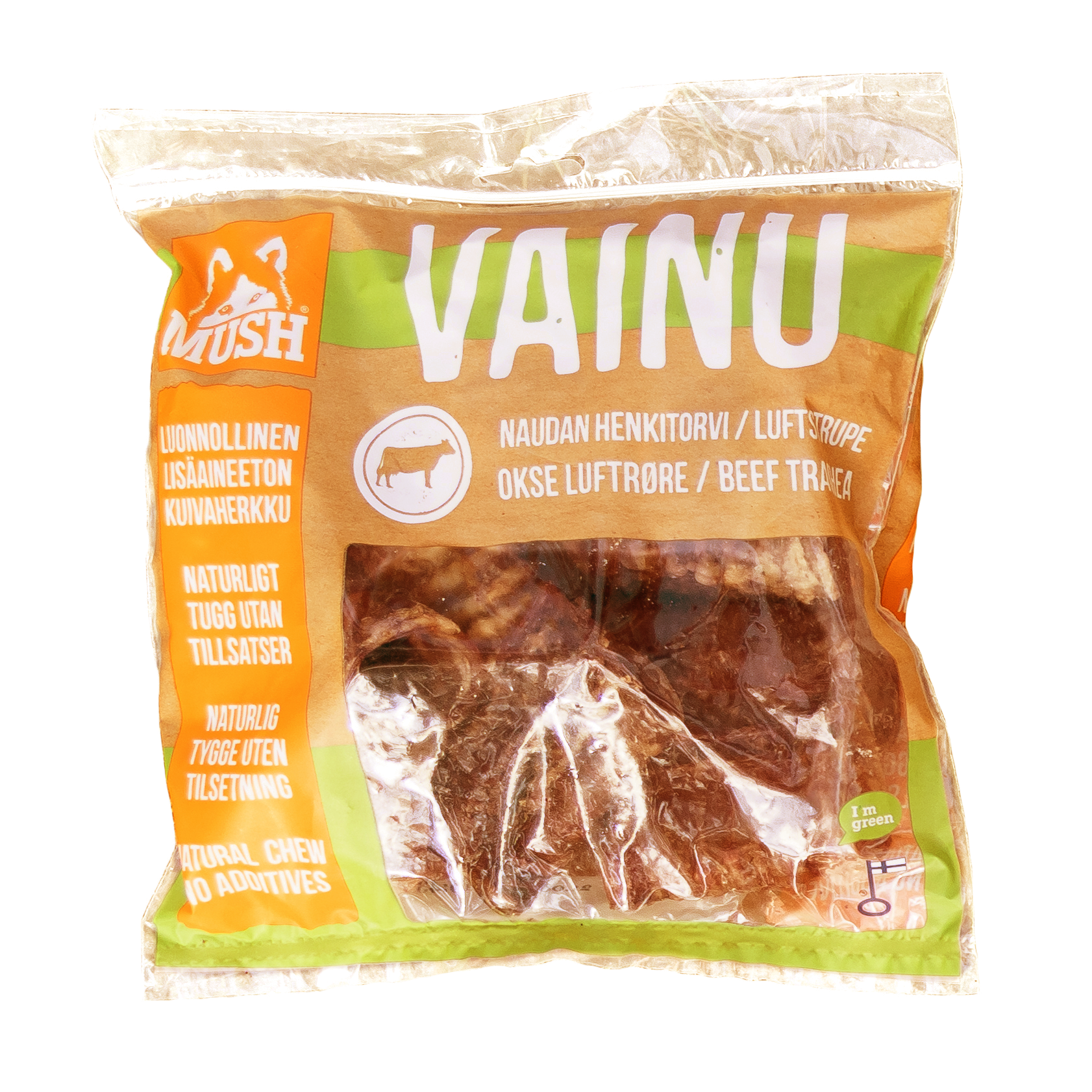 MUSH VAINU® - Nöt Luftstrupe 200g