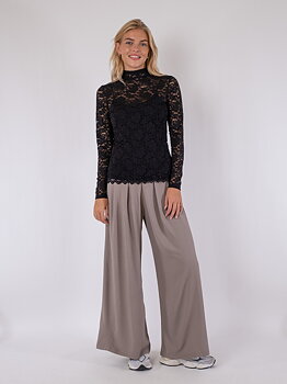 Neo Noir Liza Laceflower Blouse
