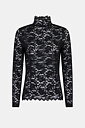 Neo Noir Liza Laceflower Blouse
