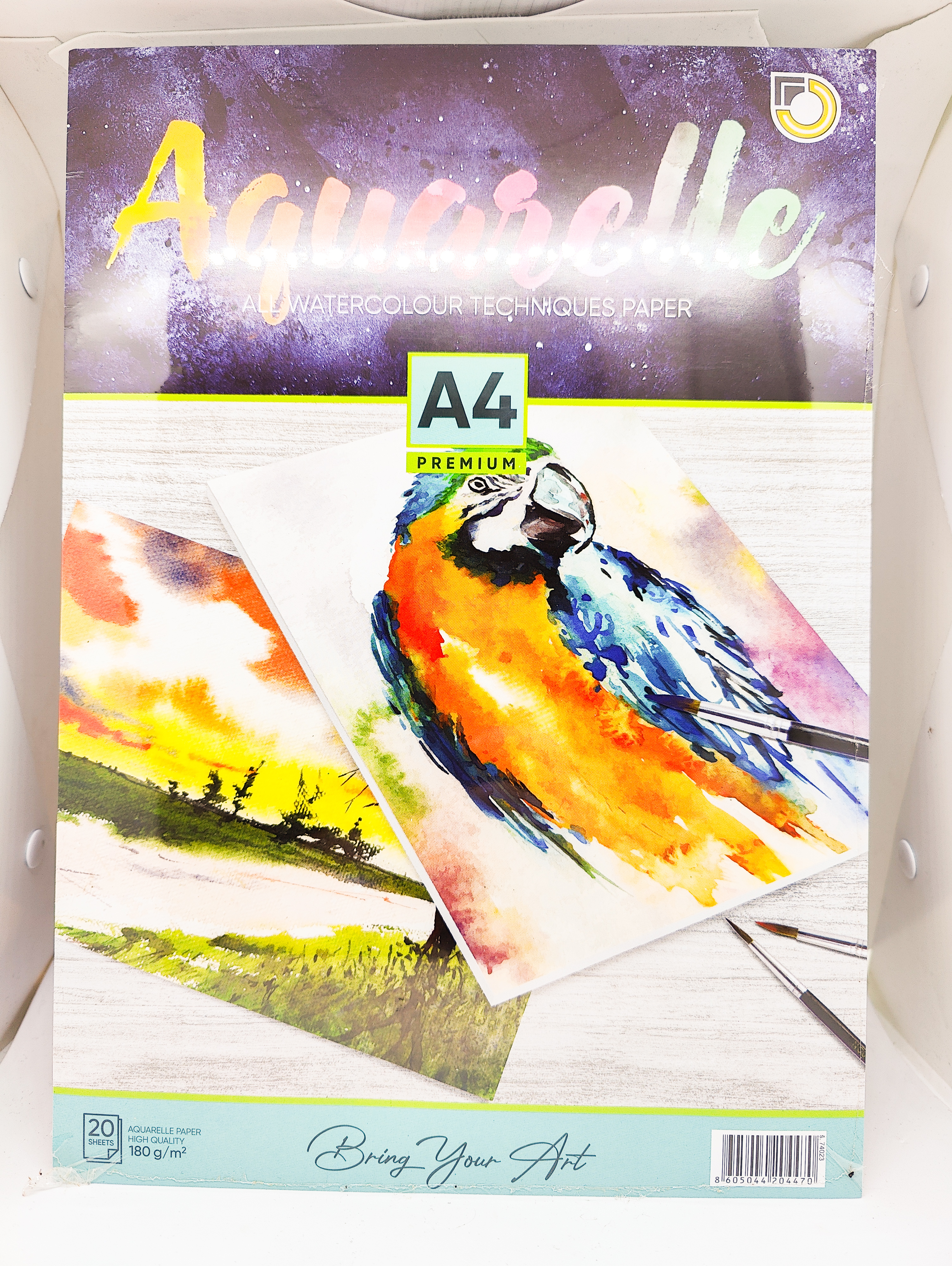 Aquarelle All Watercolour techniques paper A4