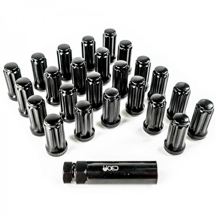 OFD Long Wheel Lug Nuts Kit M14x1.5 - Jeep JL, JLU & JT - 2