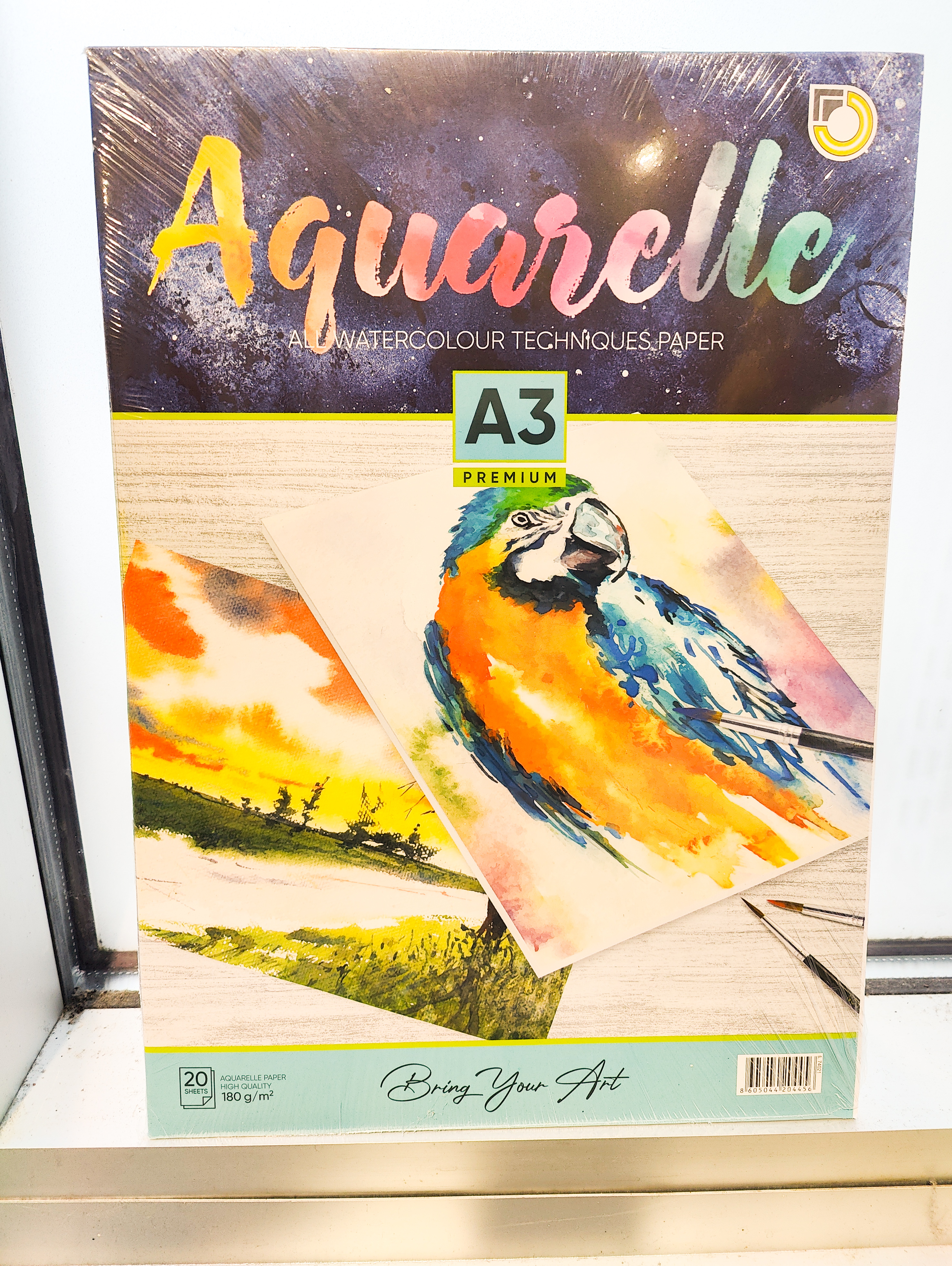Aquarelle All Watercolour techniques paper A3