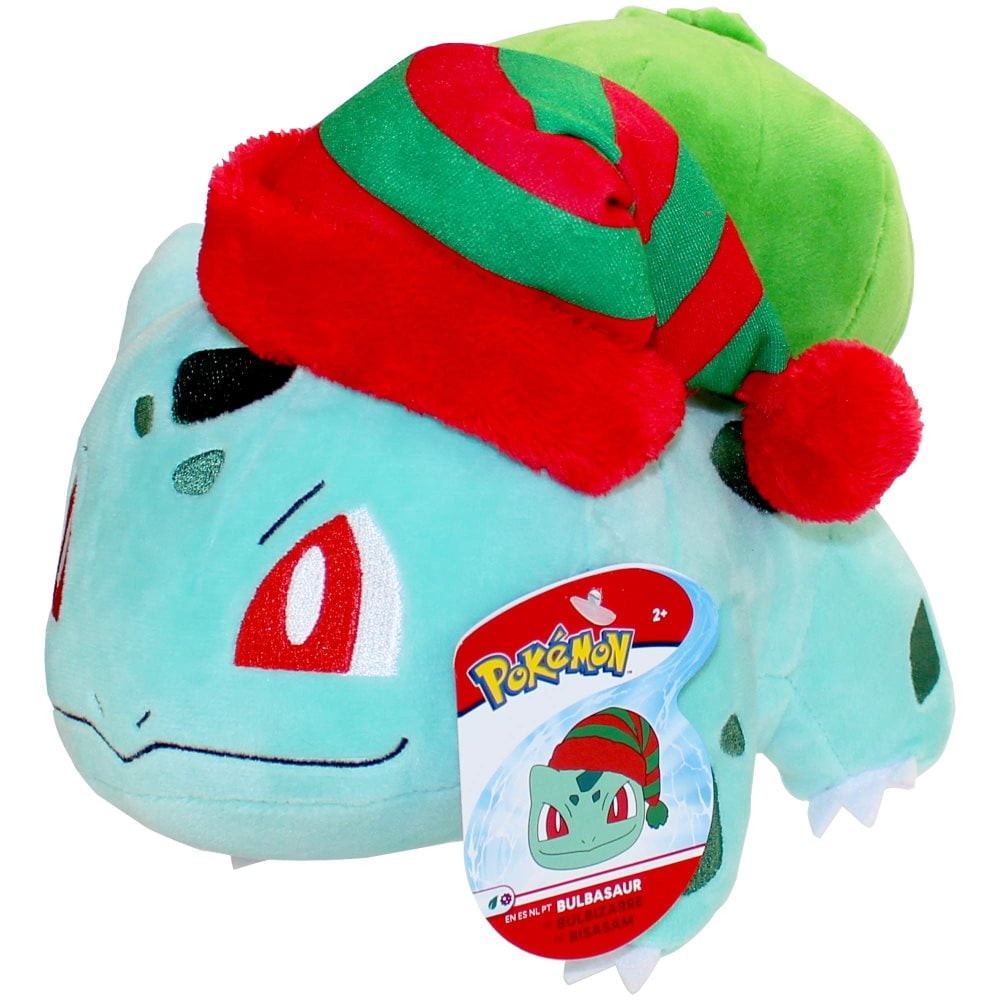 Pokemon Christmas Bulbasaur Gosedjur 20cm