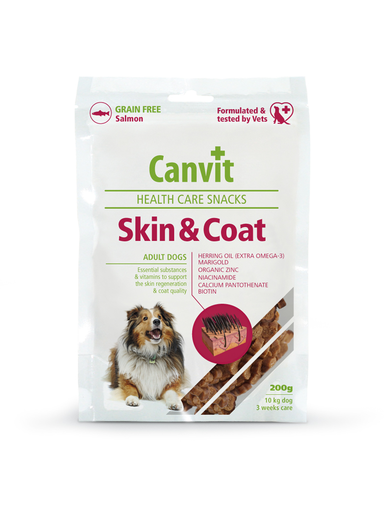 Preview of Canvit Health Care Snacks Hundgodis - Hud och Päls 200g