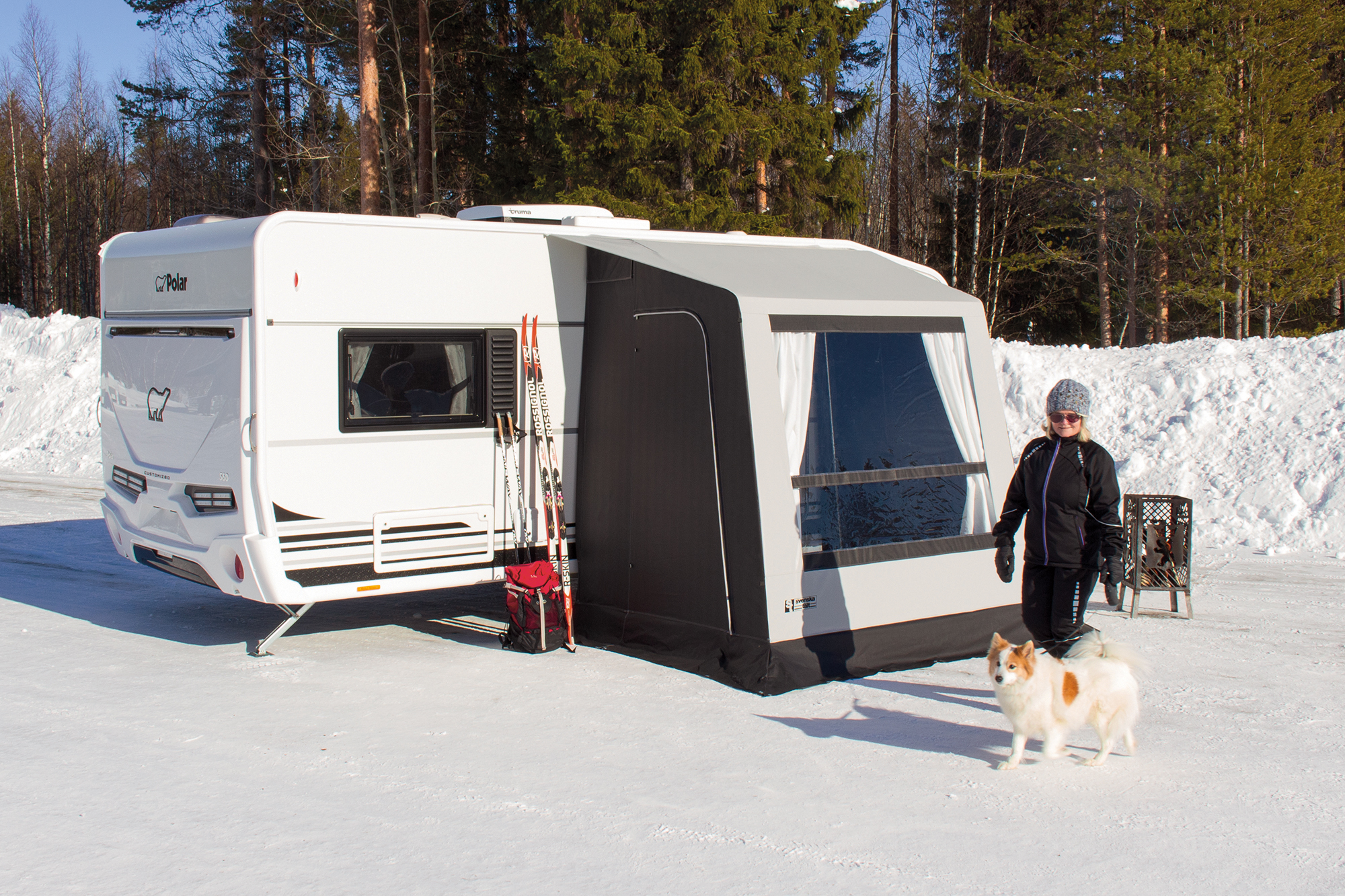 Swedish Tent Lapplandia with steel frame