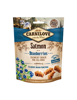 Carnilove Crunchy Snack Salmon with Blueberries Dog treats - 200g