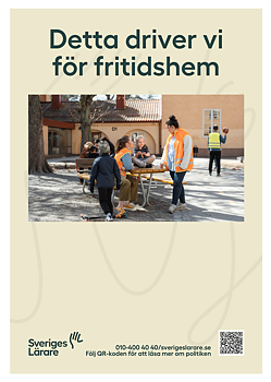 Detta driver vi för fritidshem - folder A5
