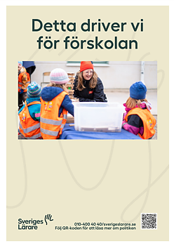 Detta driver vi för förskolan – folder