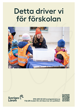 Detta driver vi för förskolan – folder