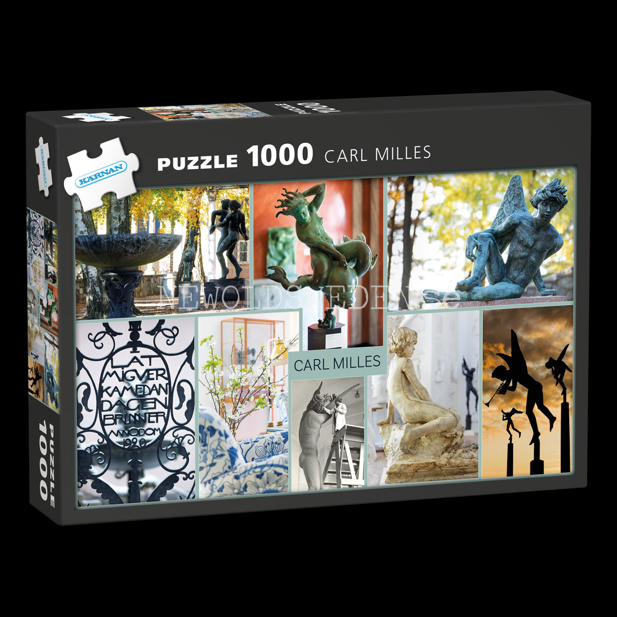 CARL MILLS - Puzzle 1000 bitar 70 x 42 cm