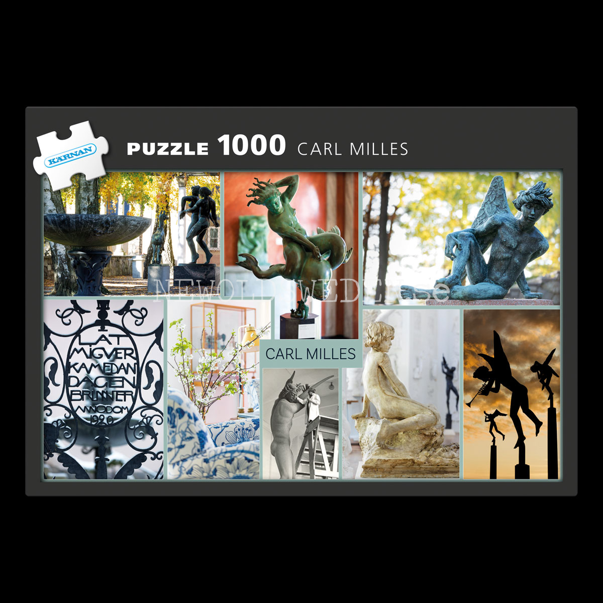 CARL MILLS - Puzzle 1000 bitar 70 x 42 cm - 2