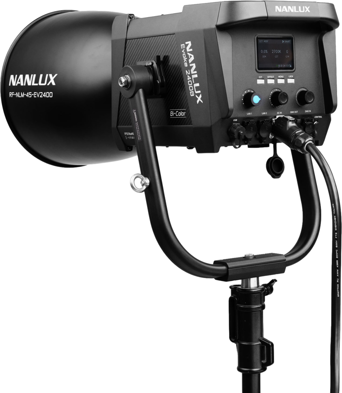 Nanlux Evoke 2400B Spot Light in Flight Case with 45° Reflector - 5