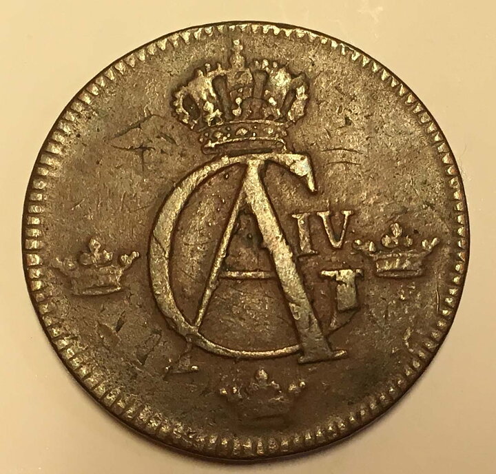 1/2 sk 1803 på 1 ör SM 1739 1