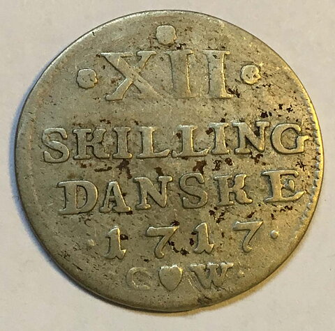 Danmark 12 sk 1717 1